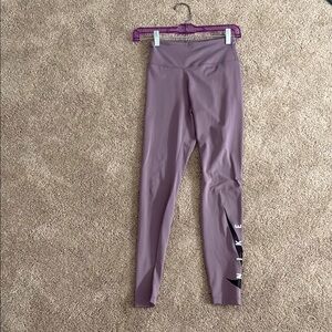 Nike Mauve Leggings with Logo